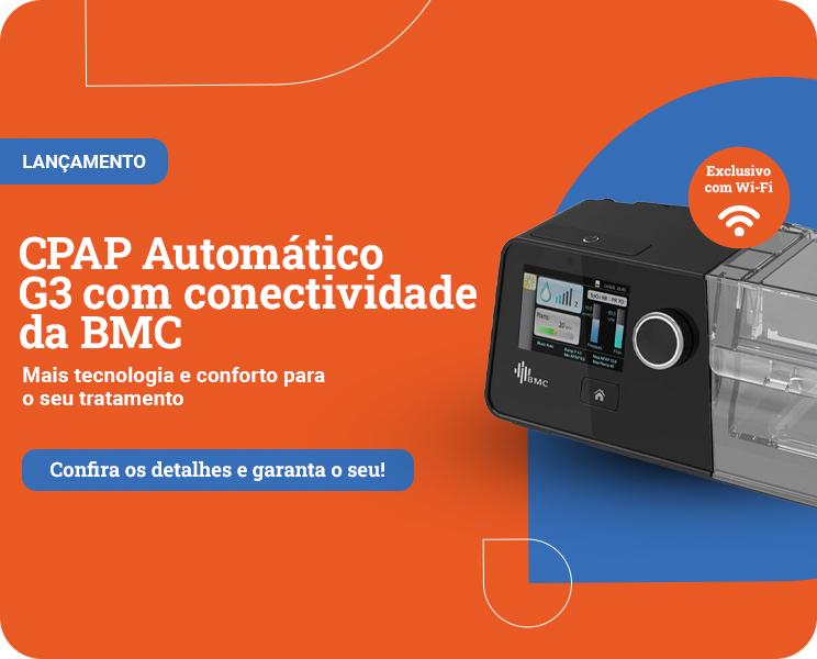 Cpap Automático G3 da BMC com Conectividade