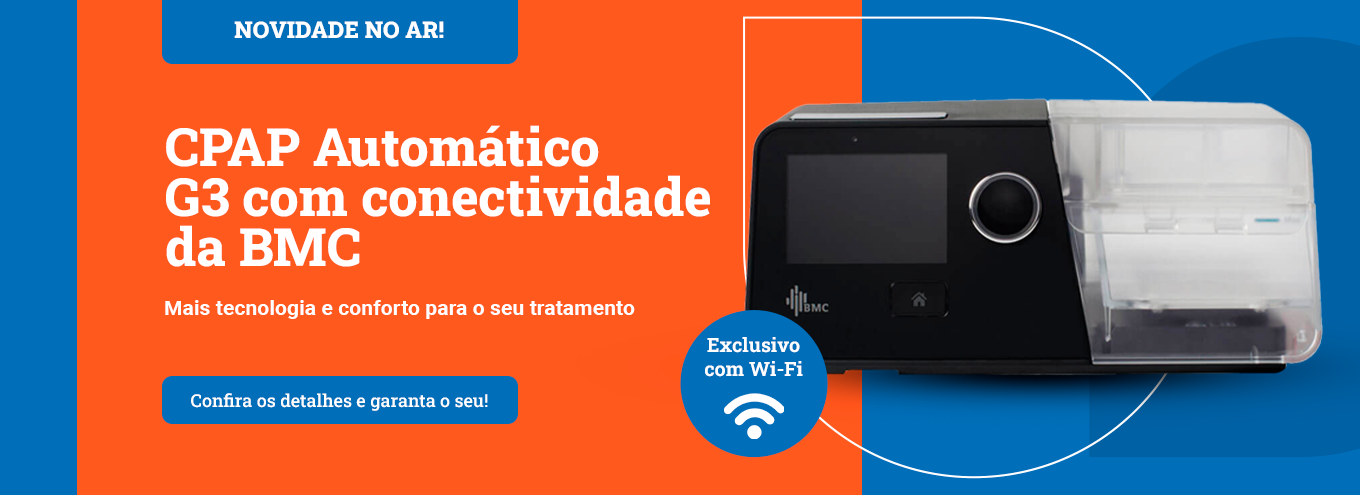 Cpap Automático G3  com Conectividade da BMC
