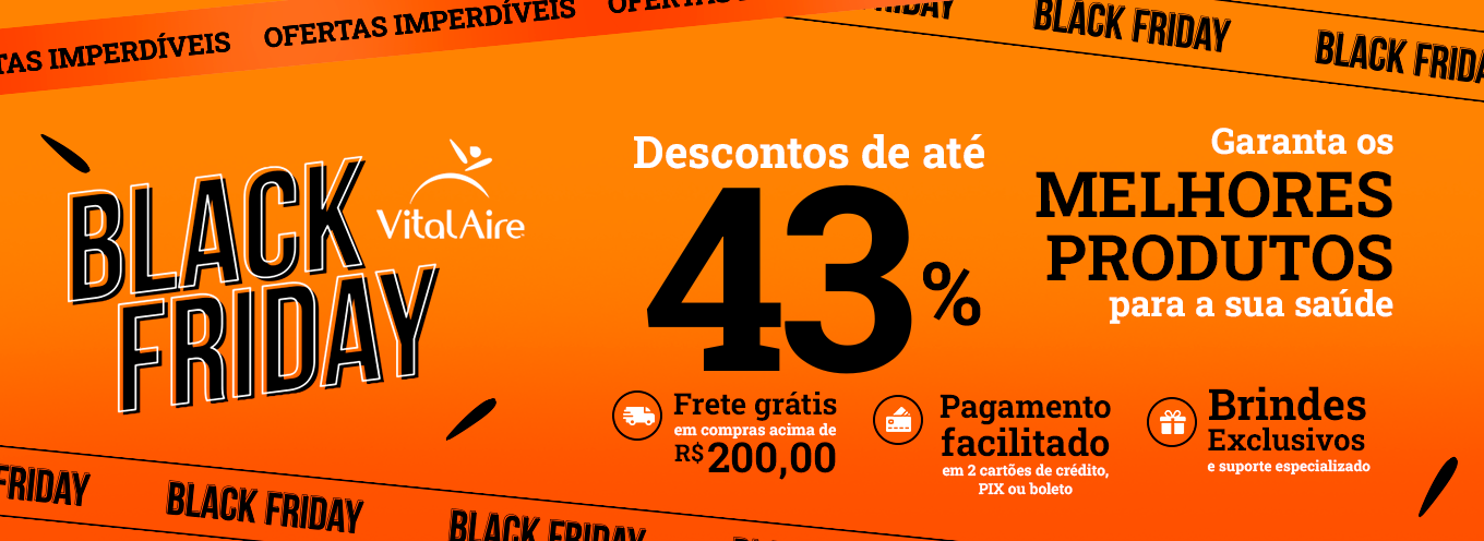 Black Friday VitalAire  2025 - Descontos imperdíveis