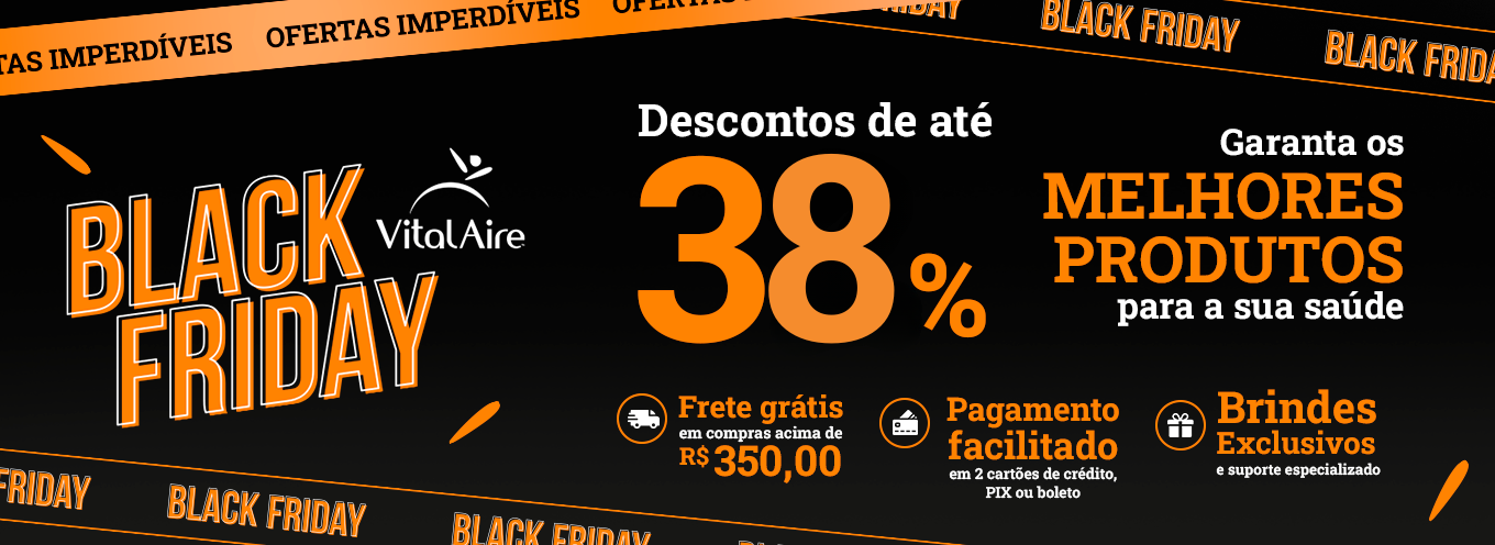 Black Friday VitalAire  2025 - Descontos imperdíveis